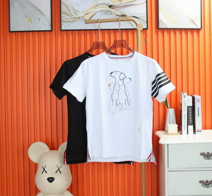 Picture of Thom Browne T Shirts Short _SKUThomBrowneM-3XL12yr24867